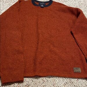 American Eagle Outfitters Men's Brick Crewneck Sweater
